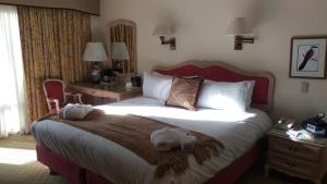 Voodi või voodid majutusasutuse Hotel Gasthof Gramshammer toas