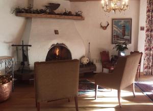 Istumisnurk majutusasutuses Hotel Gasthof Gramshammer