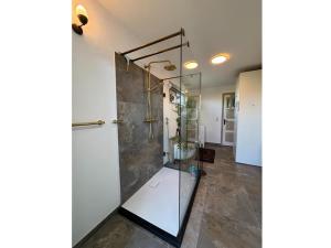 Koupelna v ubytování Tiny House in 't Zand near Beach and Forest