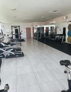 Fitness centrum a/nebo fitness zařízení v ubytování Sol Playa Y Arena