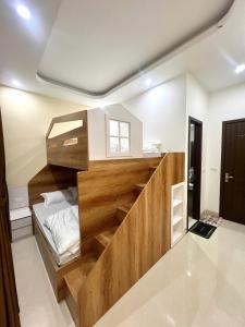 Ένα ή περισσότερα κρεβάτια σε δωμάτιο στο Homestay ocp3