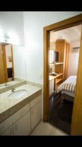 Postel nebo postele na pokoji v ubytování Flat Piemonte