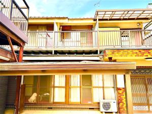 Balkón nebo terasa v ubytování Guesthouse Kuku Kawagoe