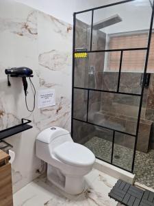 A bathroom at Casa Breizh