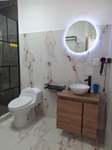 A bathroom at Casa Breizh