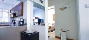 Η κουζίνα ή μικρή κουζίνα στο Sky View Kilimani +27 φωτογραφίες