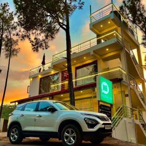 Bygningen som villaen ligger i