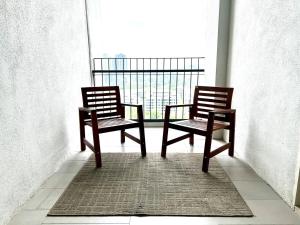 Balkón nebo terasa v ubytování Cozy Tamarind Suites