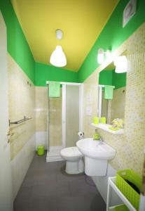 Koupelna v ubytování B&B Umballa