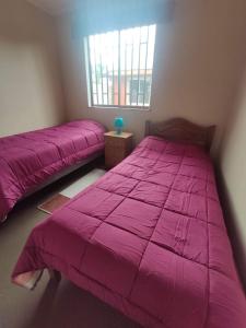 Postel nebo postele na pokoji v ubytování Habitación privada labranza temuco