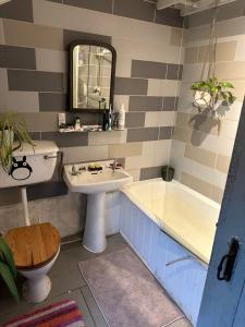 Koupelna v ubytování Greenbank Farm