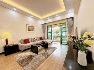 Posezení v ubytování Diamond Westlake Suites