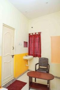 Posezení v ubytování Shree Rajkamal Residency