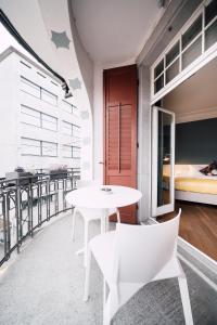 Posezení v ubytování Blue City Boutique Hotel