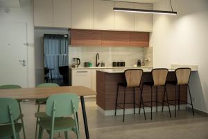 Nhà bếp/bếp nhỏ tại eilat sunset apartment