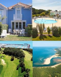 Naturlandskabet i nærheden af feriehuset