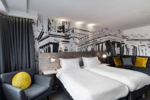 Radisson Blu Hotel, Edinburgh City Centre的休息区