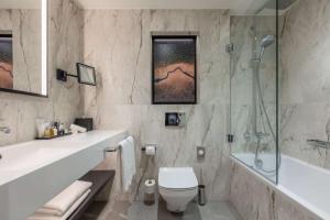 A bathroom at Radisson Collection Hotel, Tallinn