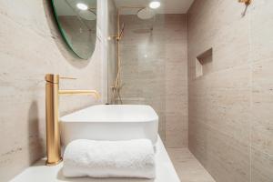 Koupelna v ubytování Style rooms Split + 37 fotografií