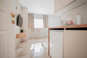 Kuchyň nebo kuchyňský kout v ubytování Style rooms Split