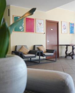 Posezení v ubytování Hotel mariuccia