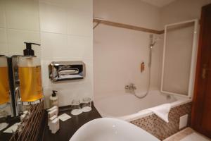 Kúpeľňa v ubytovaní Hotel Solisko