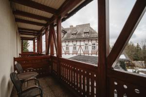 Balkón alebo terasa v ubytovaní Hotel Solisko