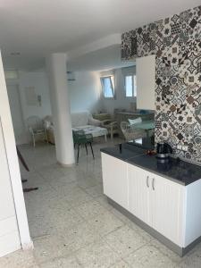 Kuchyň nebo kuchyňský kout v ubytování Ferienwohnung Benidorm