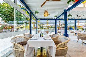 Restaurace v ubytování Ghazala Beach