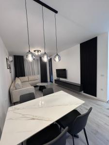 TV/trung tâm giải trí tại Ponte Nuovo De Luxe Apartment