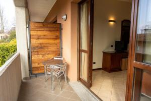 Balkón nebo terasa v ubytování Hotel mariuccia