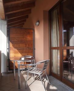 Balkón nebo terasa v ubytování Hotel mariuccia