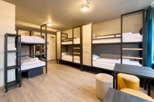 Postel nebo postele na pokoji v ubytování a&o Rotterdam City