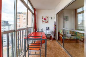 Balkón alebo terasa v ubytovaní Acacias Center Apartment