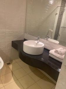 Koupelna v ubytování Shun Cheng Hotel