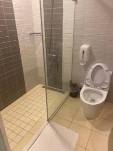 Koupelna v ubytování Shun Cheng Hotel