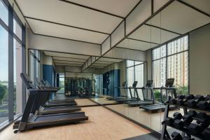 Fitness centrum a/nebo fitness zařízení v ubytování Fairfield by Marriott Bekasi