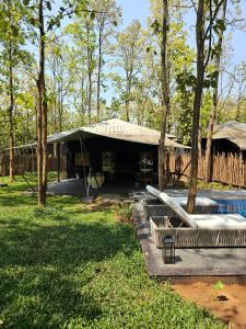 Zahrada ubytování Hotel Sonar Bangla Joypur Forest