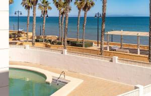 En generel havudsigt eller havudsigten taget fra lejligheden