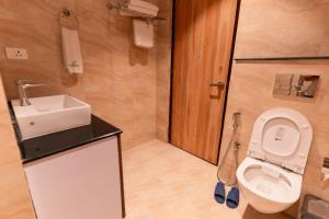 Kupatilo u objektu Galaxy Garden Resort