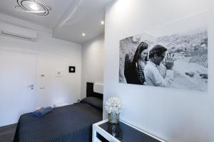 Телевизор и/или развлекательный центр в B&B Corso Diaz