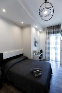 Кровать или кровати в номере B&B Corso Diaz
