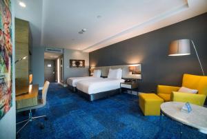 Postel nebo postele na pokoji v ubytování Radisson Blu Hotel, Kayseri