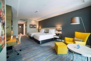 Postel nebo postele na pokoji v ubytování Radisson Blu Hotel, Kayseri