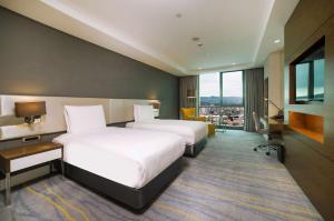 Postel nebo postele na pokoji v ubytování Radisson Blu Hotel, Kayseri