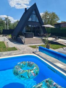 Bazén v ubytování Nikis House Beograd nebo v jeho okolí