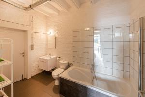 Koupelna v ubytování "Arends nest"