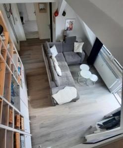 Χώρος καθιστικού στο Haus-El-Mar-Wohnung-C-Loft-am-Kai