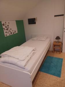 Postel nebo postele na pokoji v ubytování Apartment in a villa