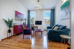 Μια τηλεόραση ή/και κέντρο ψυχαγωγίας στο Royal View Suite - Corfu Town +23 φωτογραφίες
